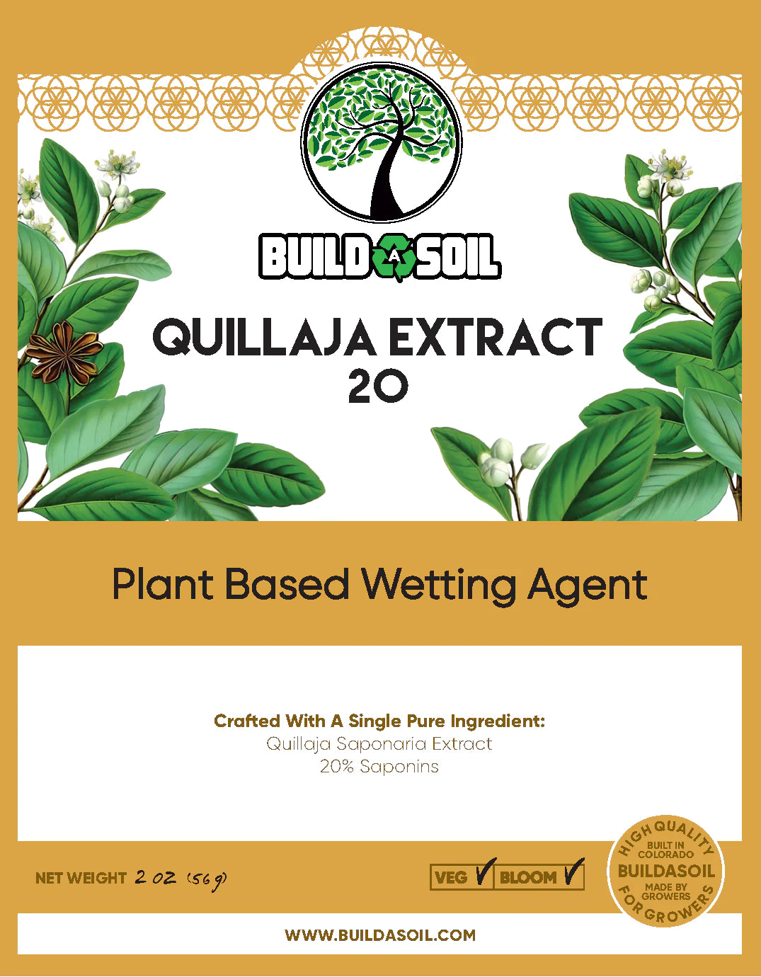 BAS Quillaja Saponaria Extract 20