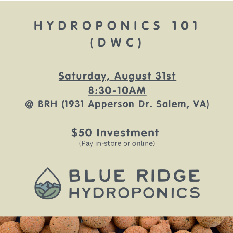 Hydro Class 101