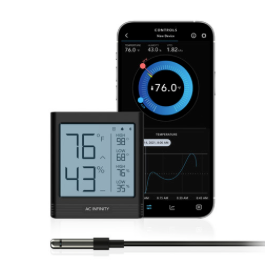 AC Infinity Hygrometer B1 w/ Probe