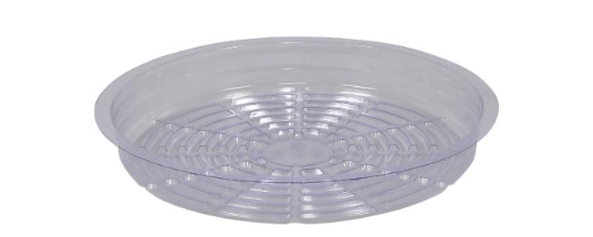 Clear Plastic Saucer