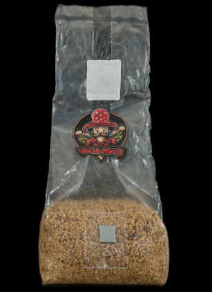 Millet Grain 100% Sterilized Mushroom Spawn Bag 2lb