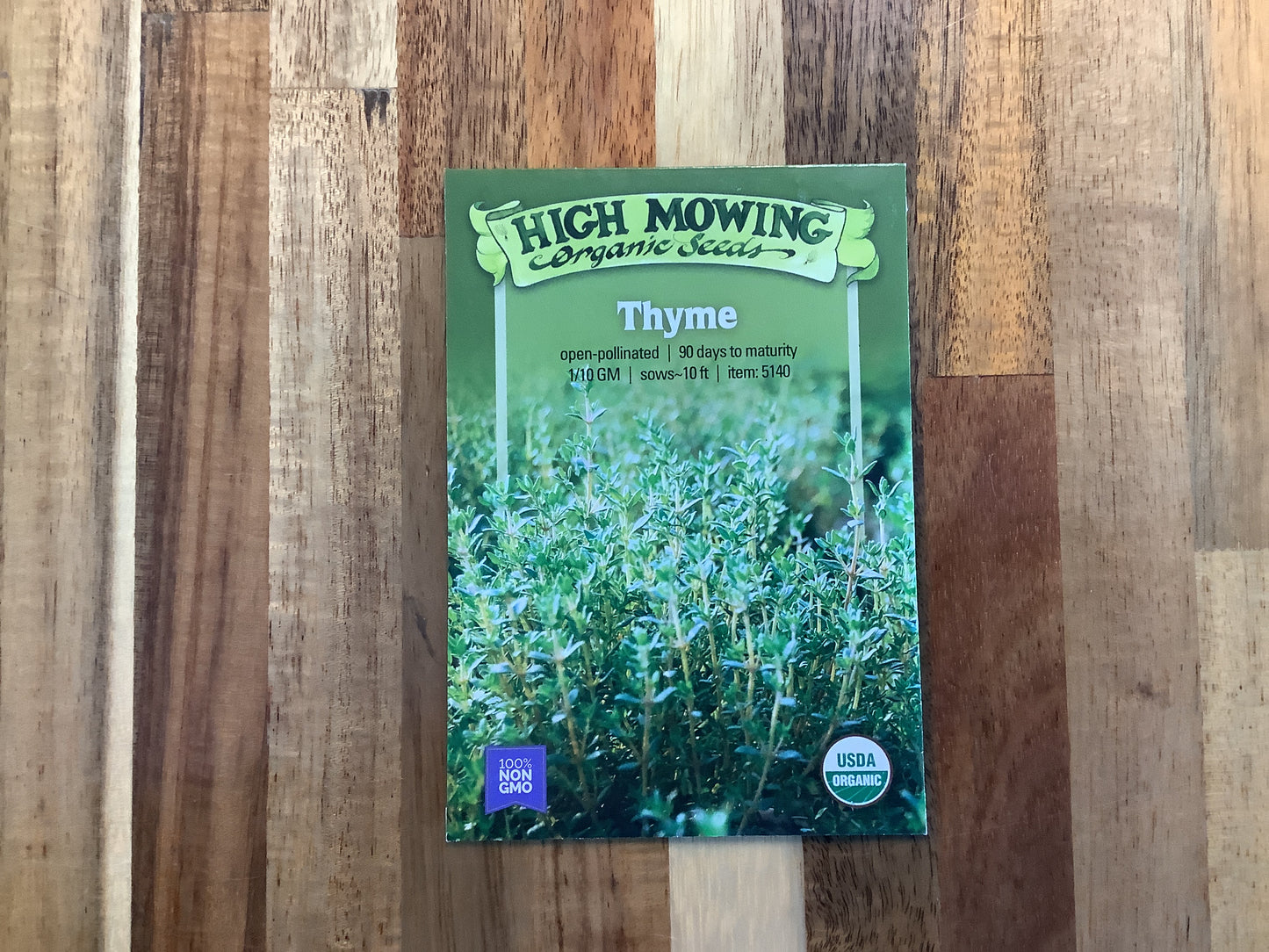 Organic Seeds From High Mowing