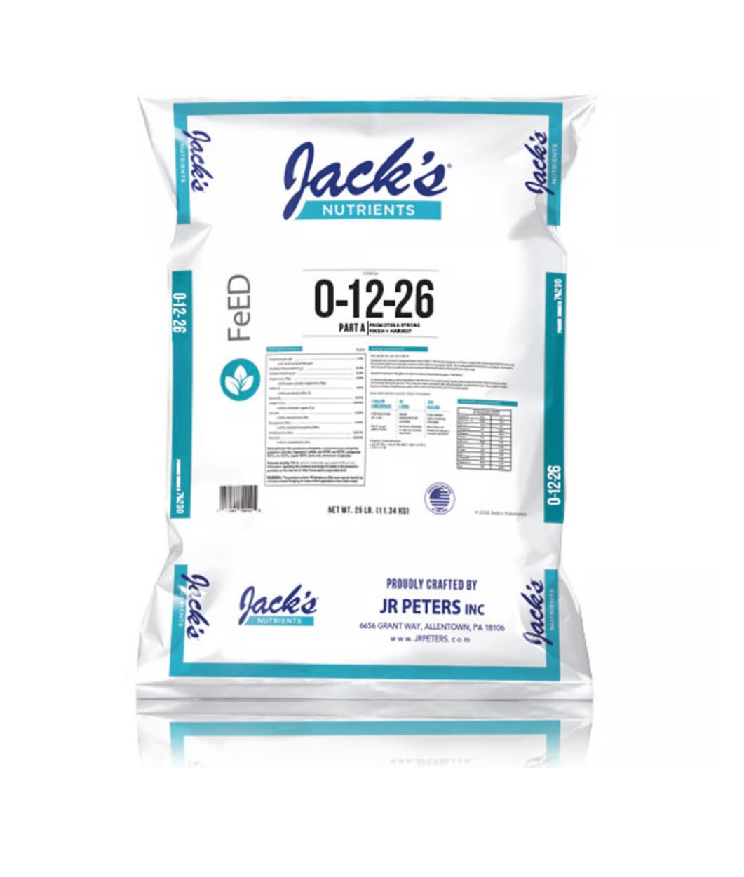 Jacks FeEd Part A 25 lb