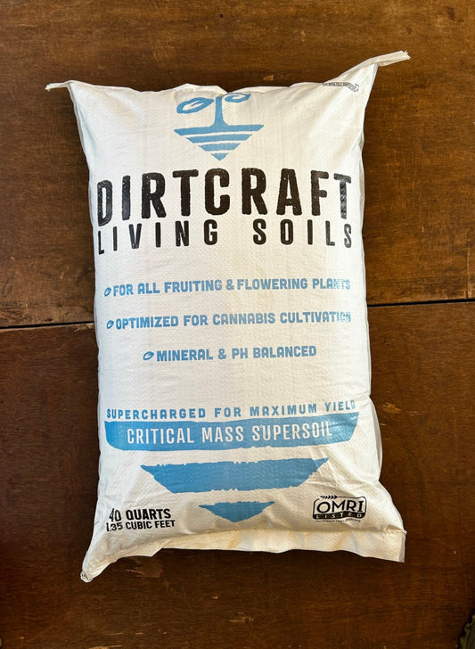 DIRTCRAFT Critical Mass Supersoil 40qt (Local soil!)