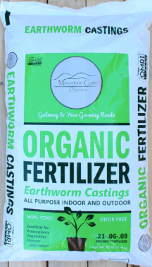 Mountain Gate Organics Worm Castings 30 lb