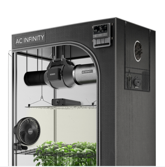 AC Infinity 2x4 Grow Kit (2x4 w S24 Light + Accessories!)