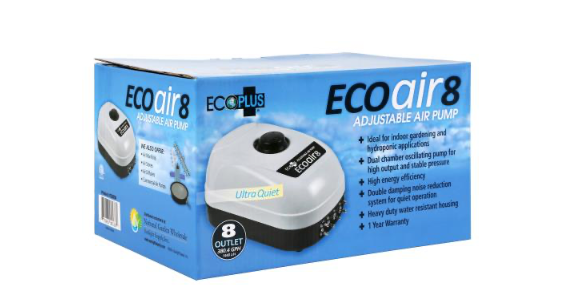 Eco Plus 8 Outlet Air Pump