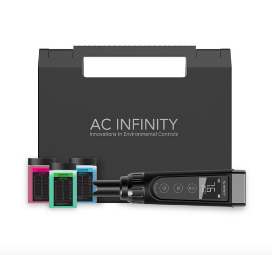 AC Infinity Water Ph Tester w/ Interchangeable Probe