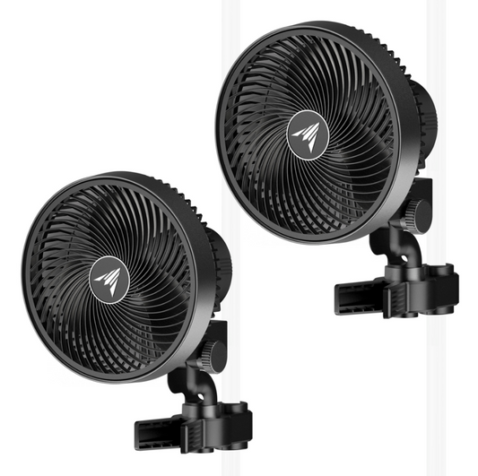 AC Infinity 6" Oscillating Clip Fan (2 pack)