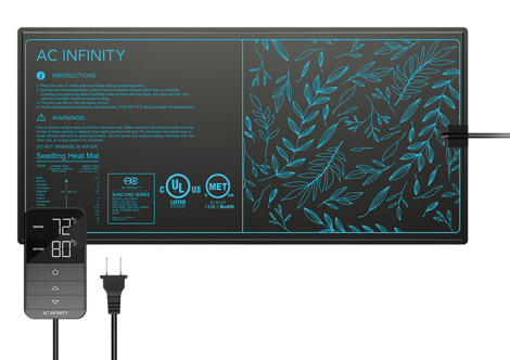 H3 Seeding Heating Mat Digital Thermostat 10 x 20