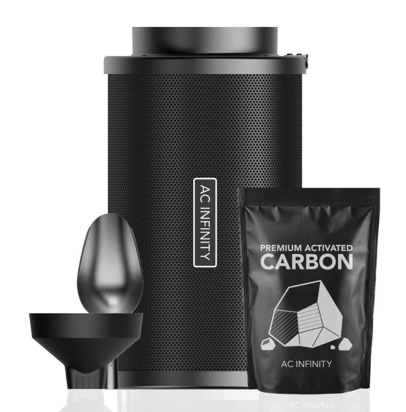 Ac Infinity Refillable Carbon Filter 8"