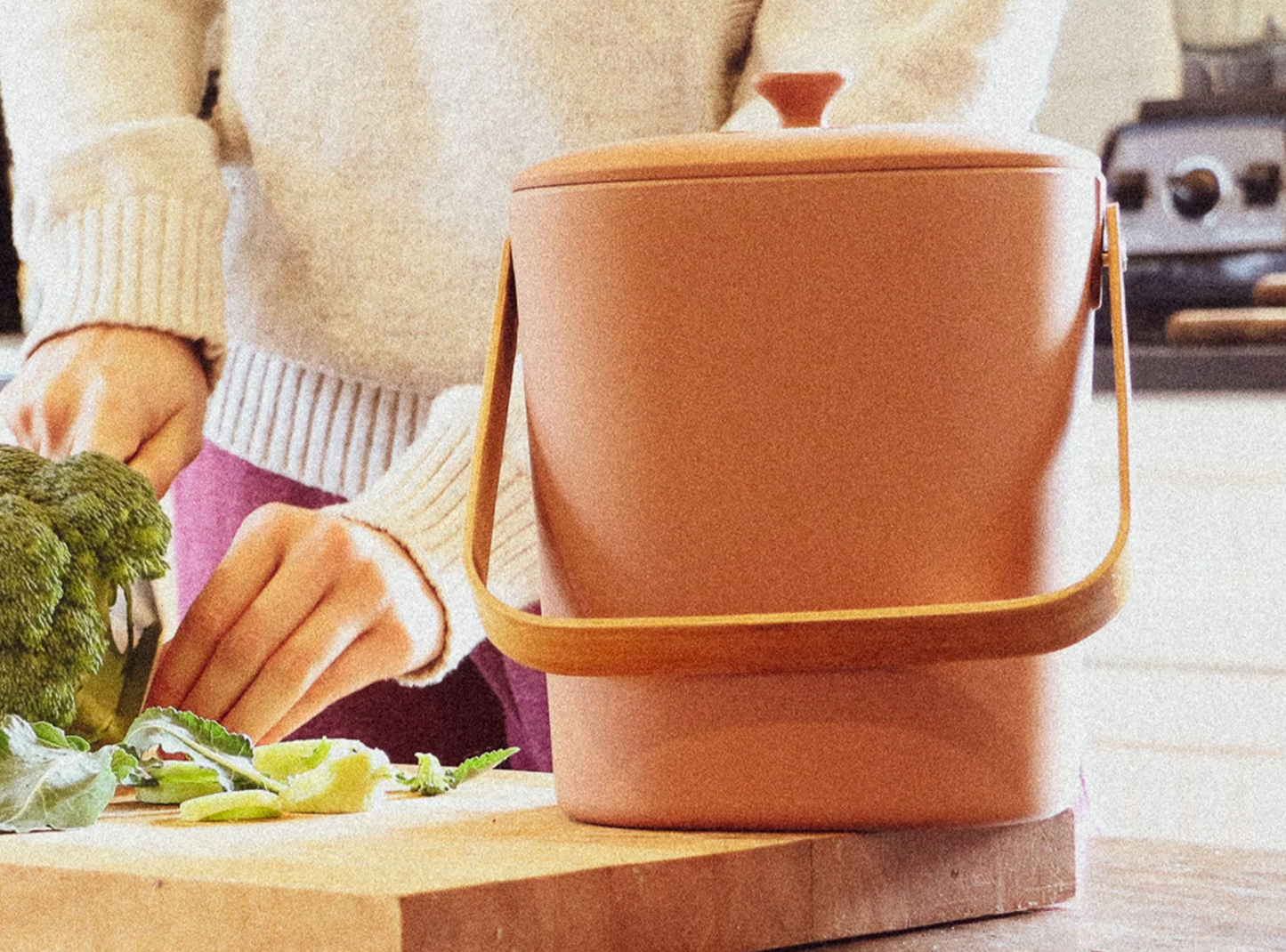 Bamboozle Compost Bin - Burnt Orange