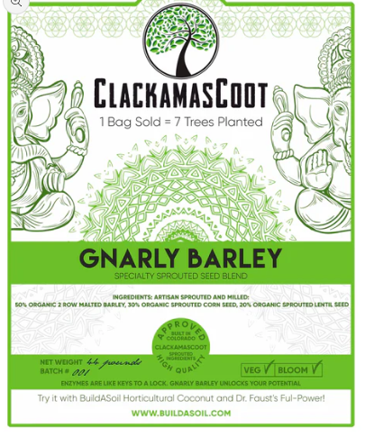 Clackamas Coots Official Gnarly Barley - milled 6 lb