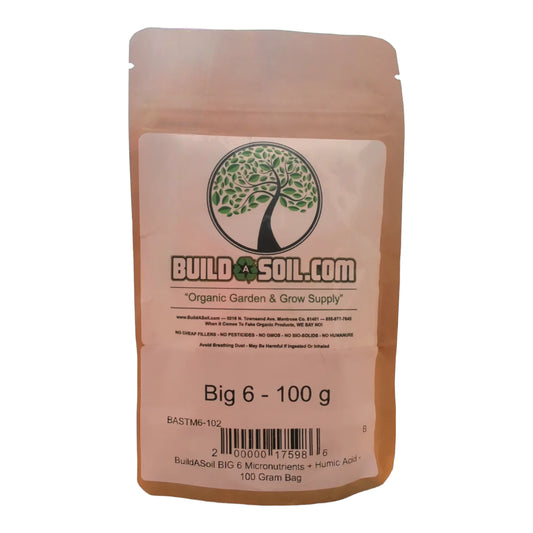 BAS Big 6 Micronutrients and Humic Acid 100g bag